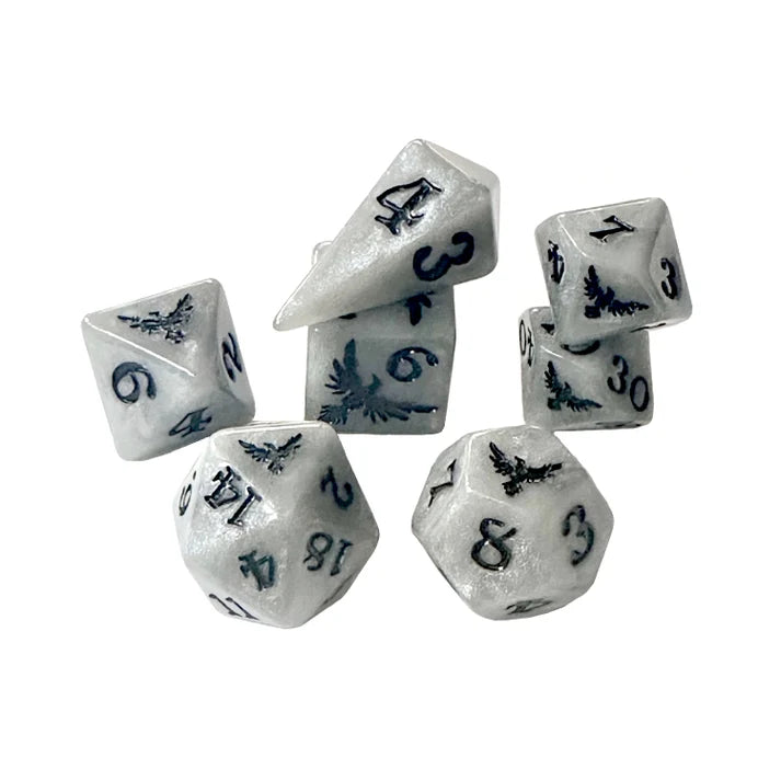 Black Oak Workshop Polyhedral Dice Set: Nevermore