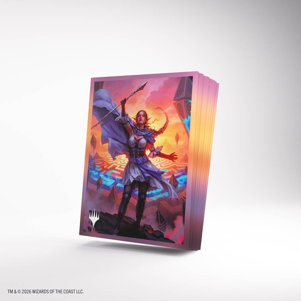 Gamegenic Standard Reality Fracture Art Sleeves: Nissa, Leyline Tamer (105ct.)