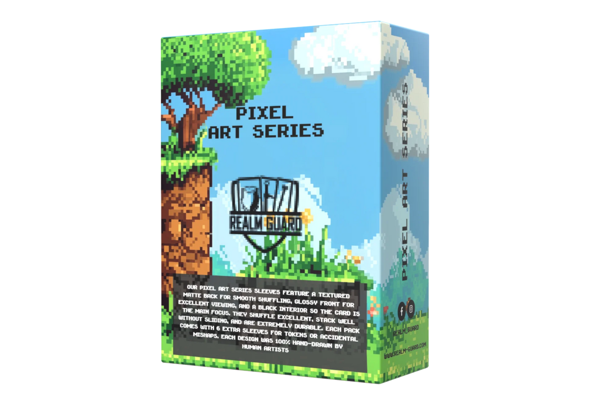 Realm Guard Card Sleeves (Pixel Series) - Starry Night