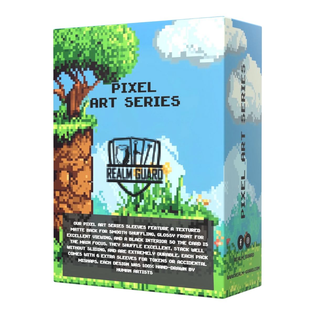 Realm Guard Card Sleeves (Pixel Series) - Mystwood Study