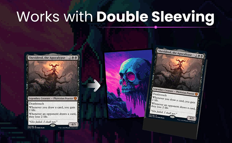 Realm Guard Card Sleeves (Pixel Series) - Psychedelic Stairway