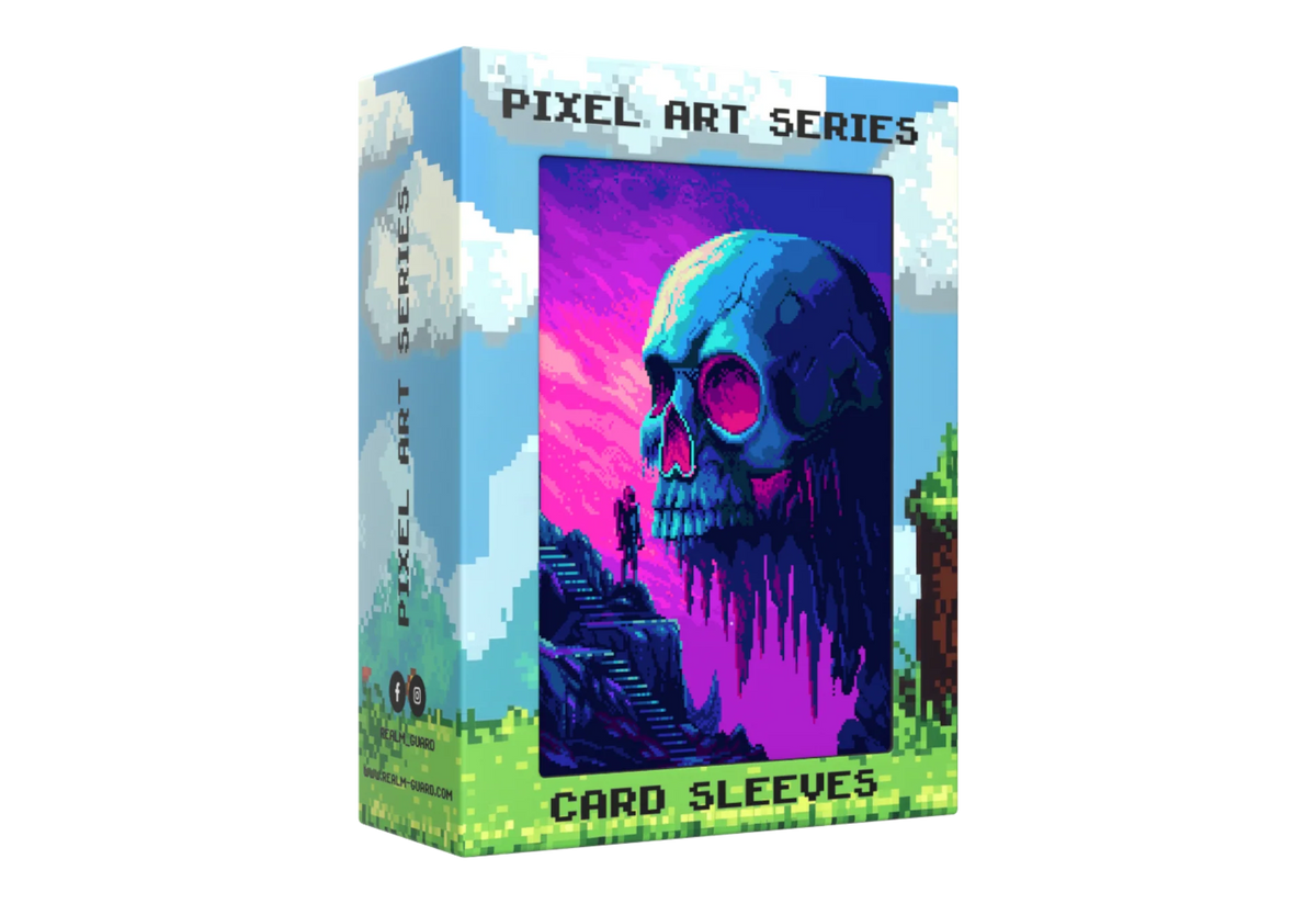Realm Guard Card Sleeves (Pixel Series) - Psychedelic Stairway