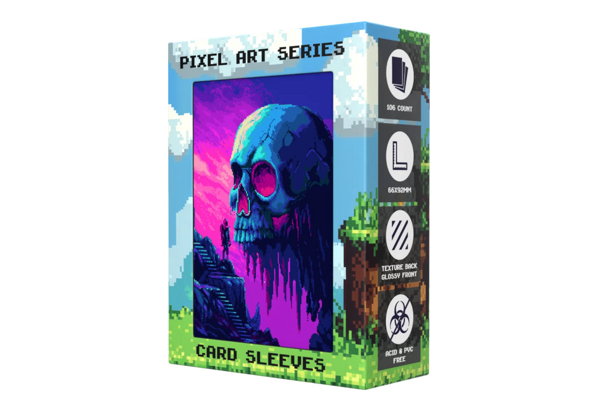 Realm Guard Card Sleeves (Pixel Series) - Psychedelic Stairway