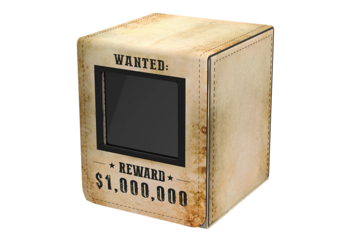 Realm Guard Windowed Deck Box: Wanted Poster