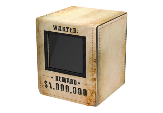 Realm Guard Windowed Deck Box: Wanted Poster