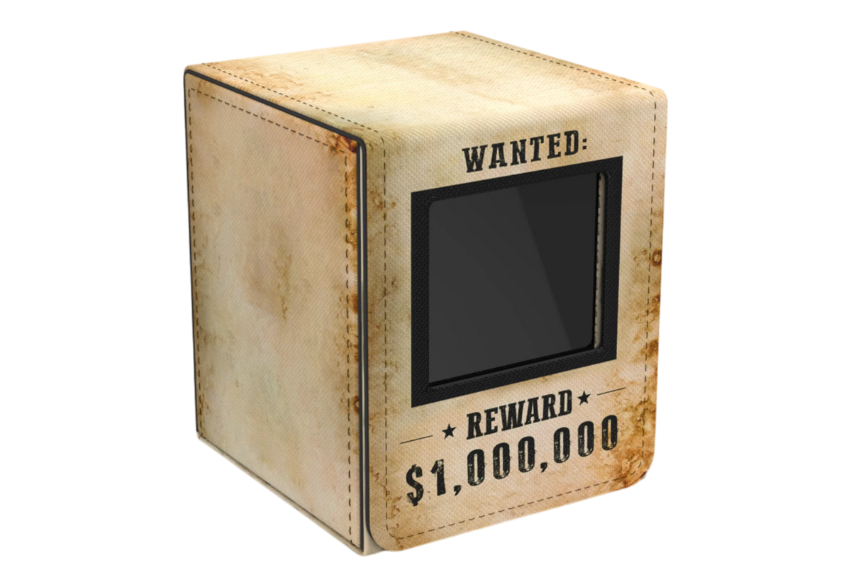 Realm Guard Windowed Deck Box: Wanted Poster