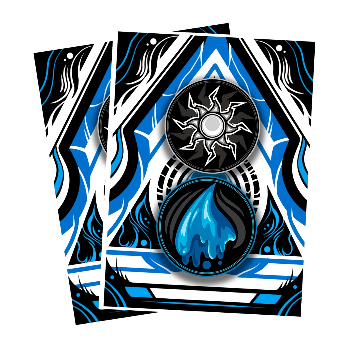 Realm Guard Color Combo Card Sleeves - Azorius