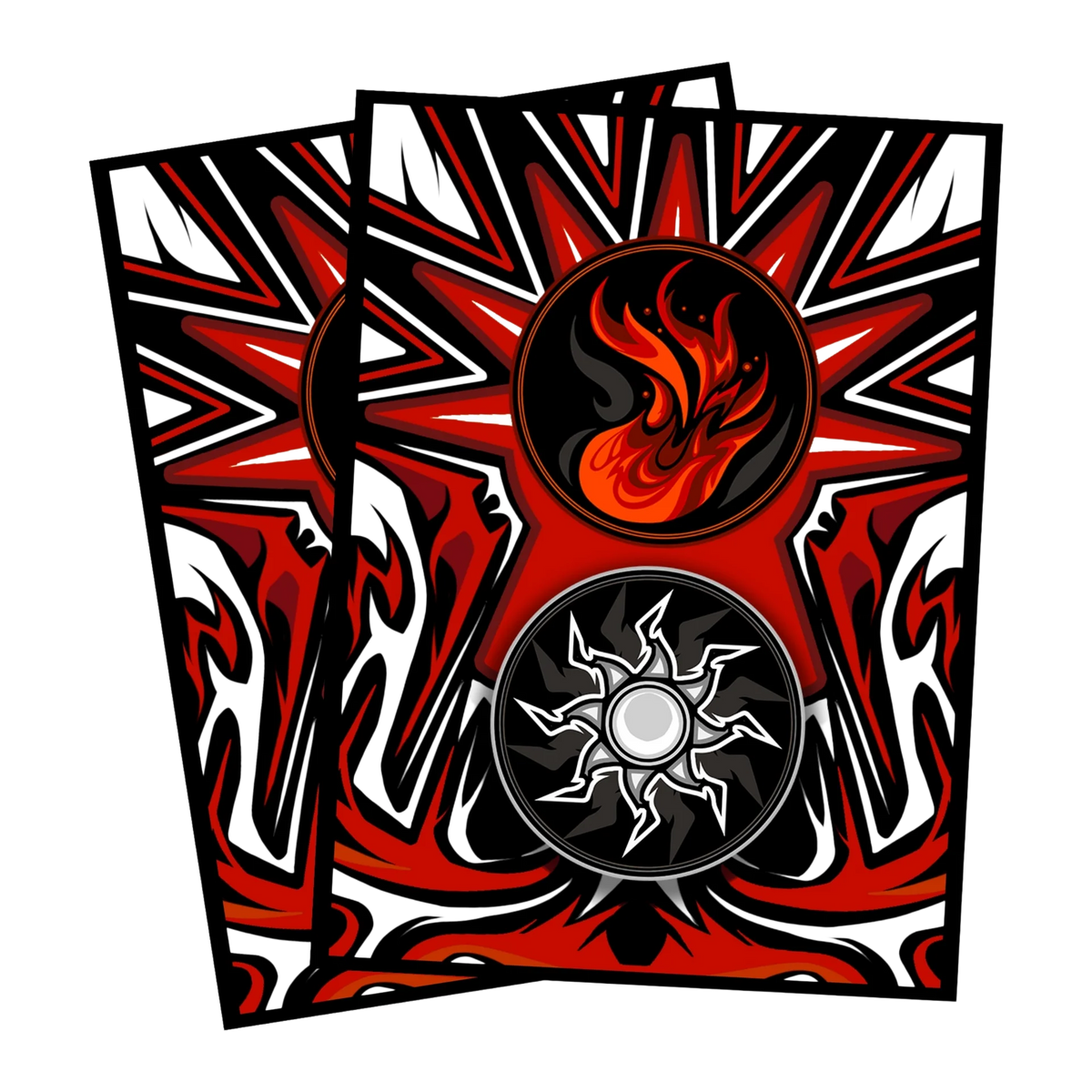 Realm Guard Color Combo Card Sleeves - Boros