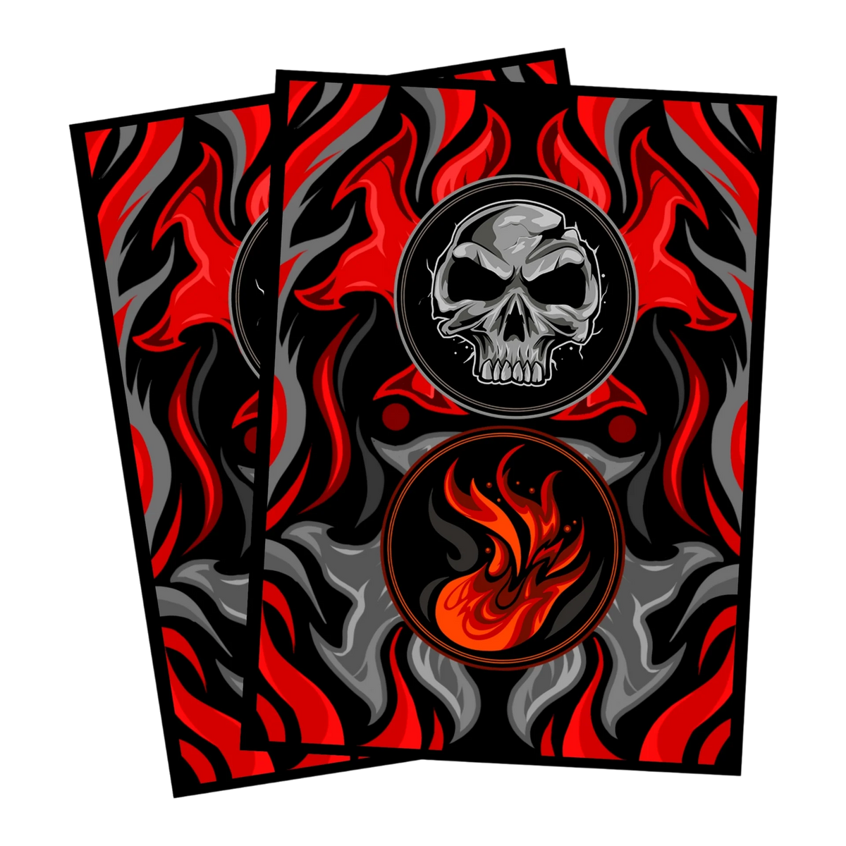 Realm Guard Color Combo Card Sleeves - Rakdos