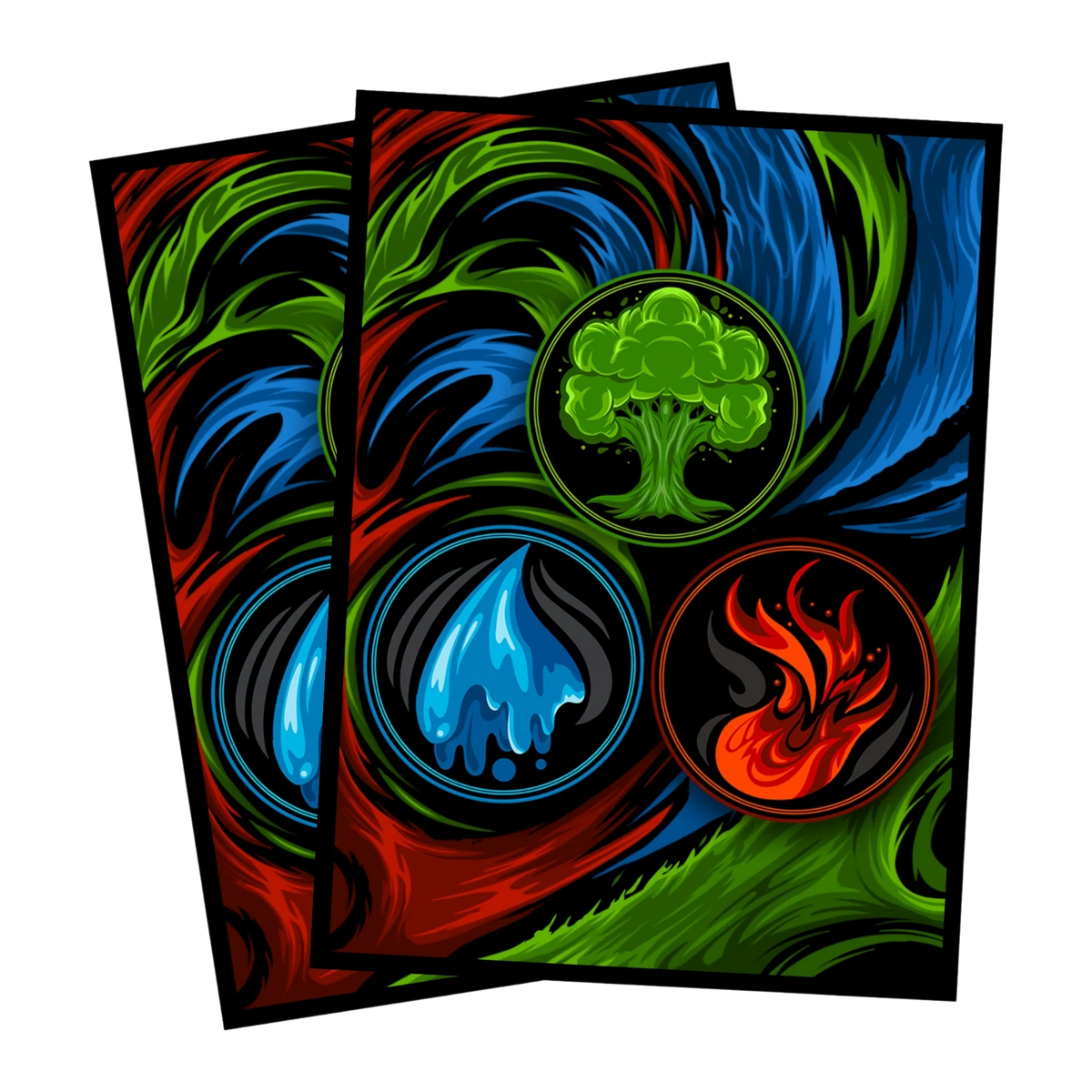 Realm Guard Color Combo Card Sleeves - Temur