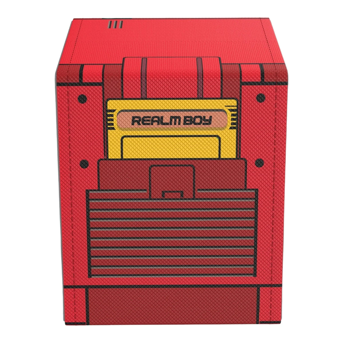 Realm Guard Realm Boy Windowed Deck Box: Red