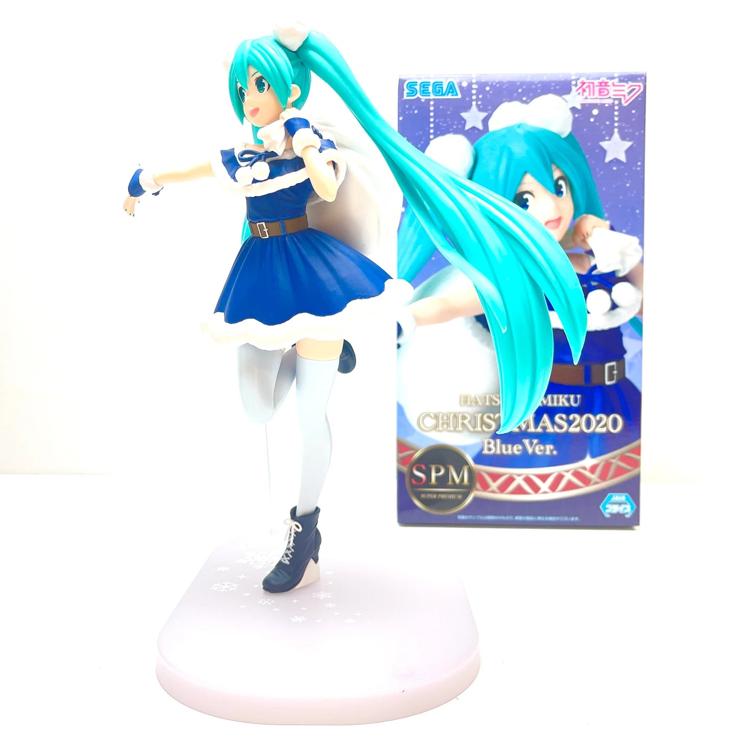 Sega: Christmas 2020 Hatsune Miku Super Premium Figure (Blue)