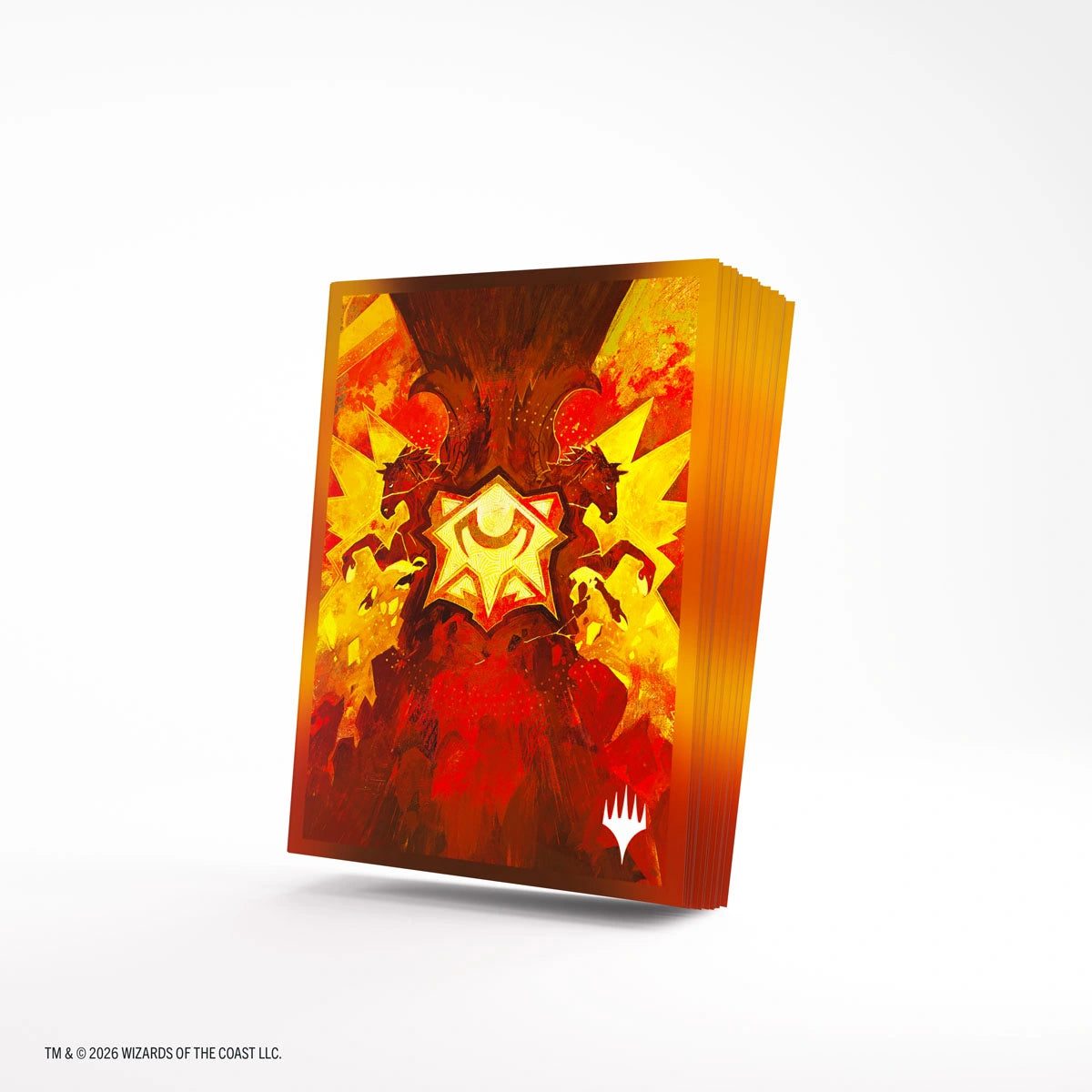 Gamegenic Standard Secrets of Strixhaven Art Sleeves: Lorehold (105ct.)