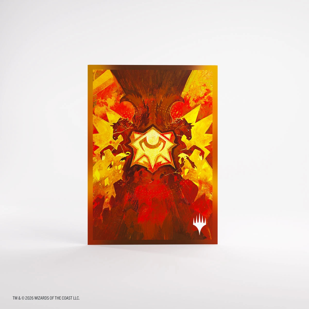 Gamegenic Standard Secrets of Strixhaven Art Sleeves: Lorehold (105ct.)