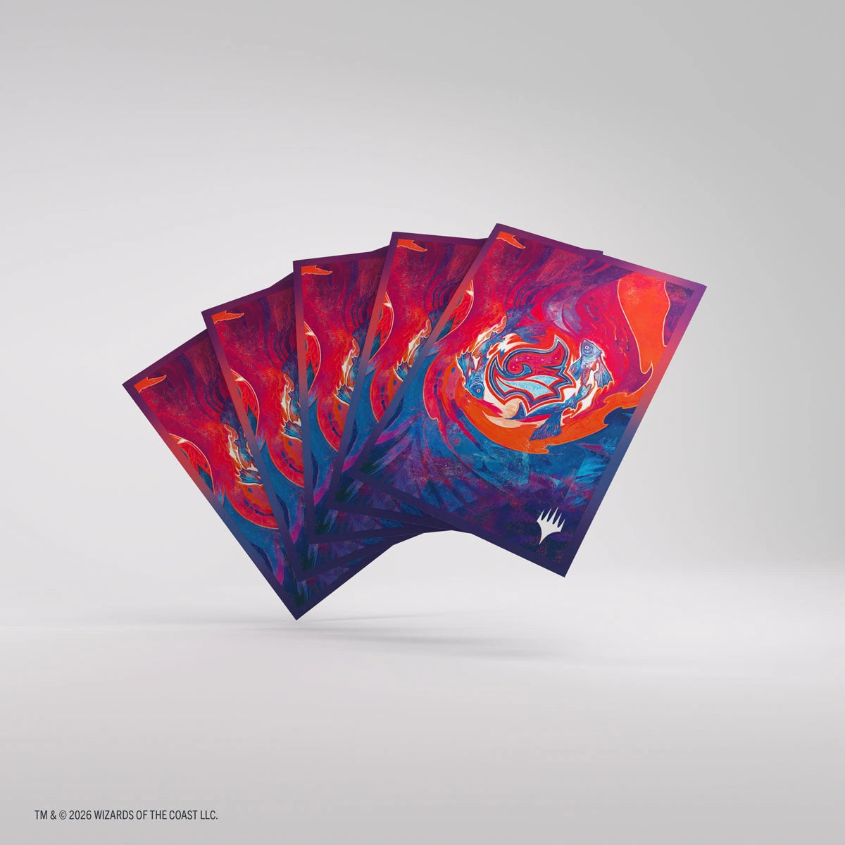 Gamegenic Standard Secrets of Strixhaven Art Sleeves: Prismari (105ct.)