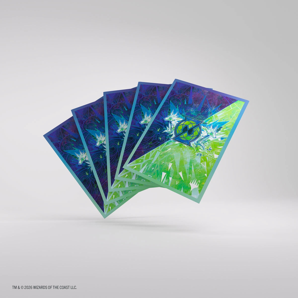 Gamegenic Standard Secrets of Strixhaven Art Sleeves: Quandrix (105ct.)