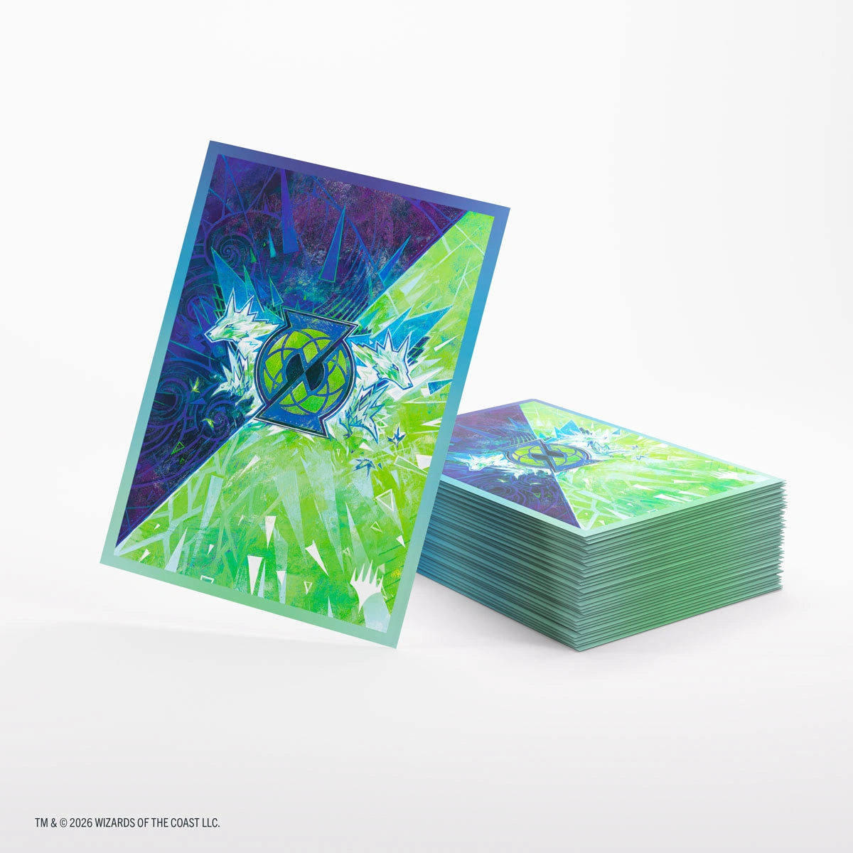Gamegenic Standard Secrets of Strixhaven Art Sleeves: Quandrix (105ct.)