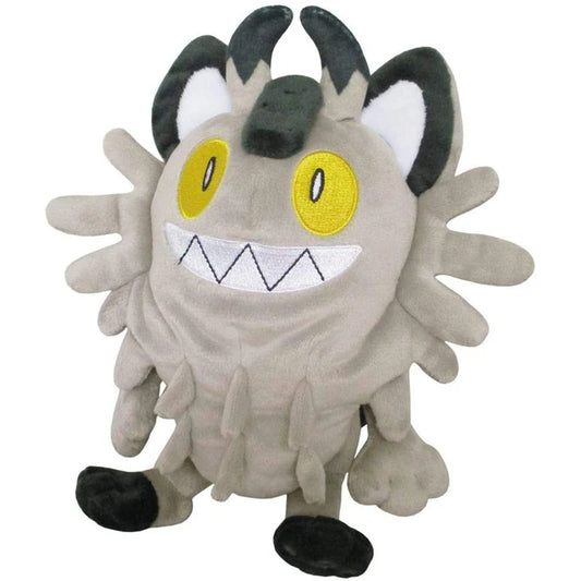 Sanei Pokemon All Star Collection PP163 Galarian Meowth Plush 9"