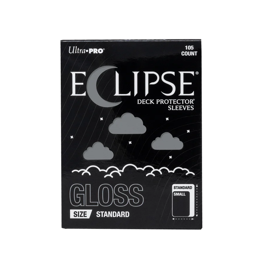 Enhanced Eclipse Standard Matte Sleeves: Smoke Grey (105)