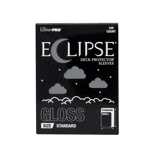 Enhanced Eclipse Standard Matte Sleeves: Smoke Grey (105)