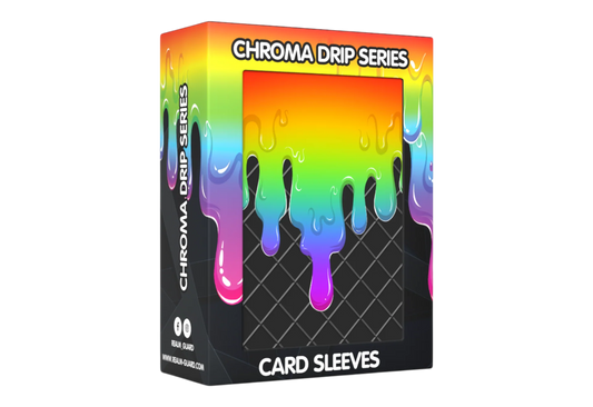 Realm Guard Chroma Drip Card Sleeves - Spectrum Surge
