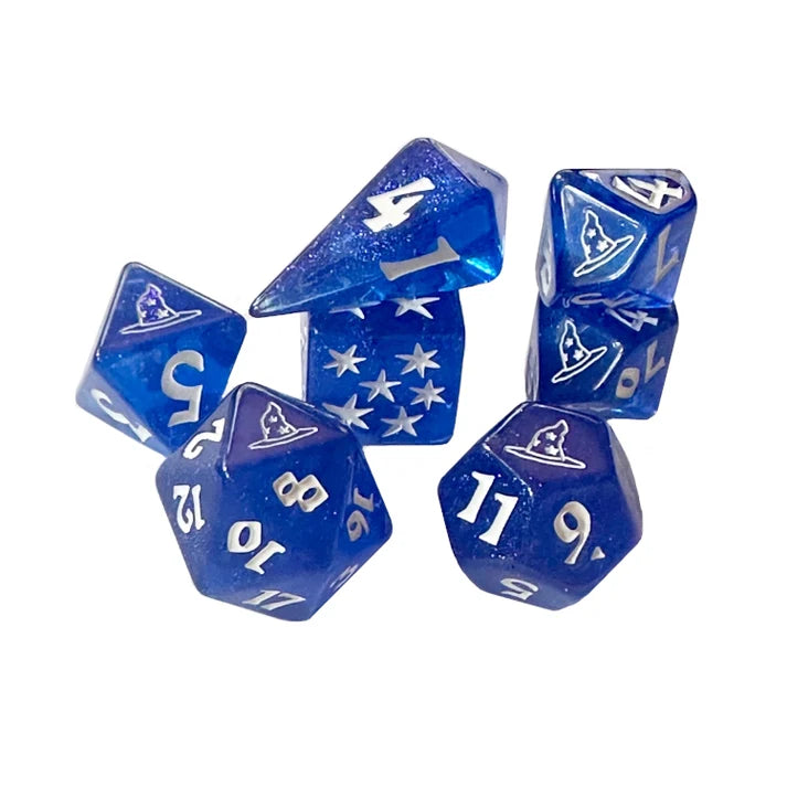 Black Oak Workshop Polyhedral Dice Set: Star Wizard