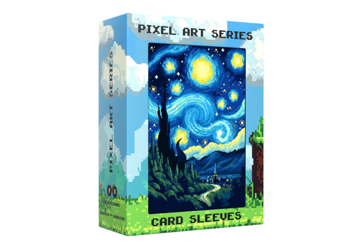 Realm Guard Card Sleeves (Pixel Series) - Starry Night