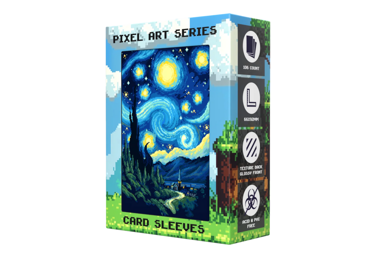 Realm Guard Card Sleeves (Pixel Series) - Starry Night