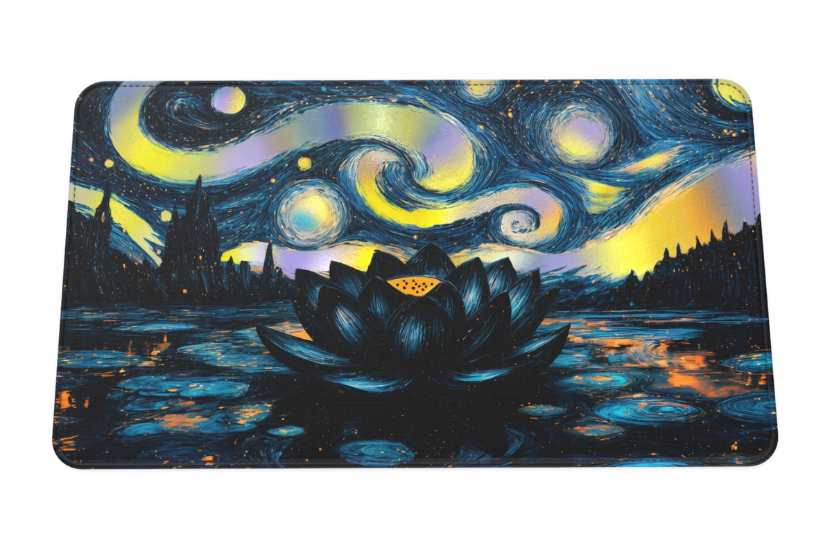 Realm Guard Playmat - Starry Black Lotus (Foil)