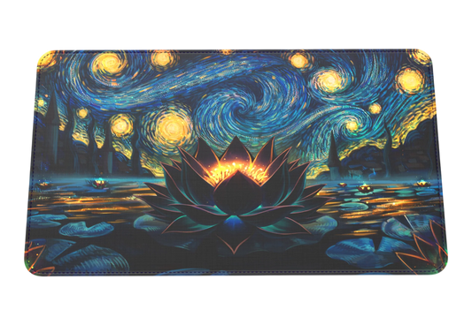 Realm Guard Playmat - Starry Black Lotus