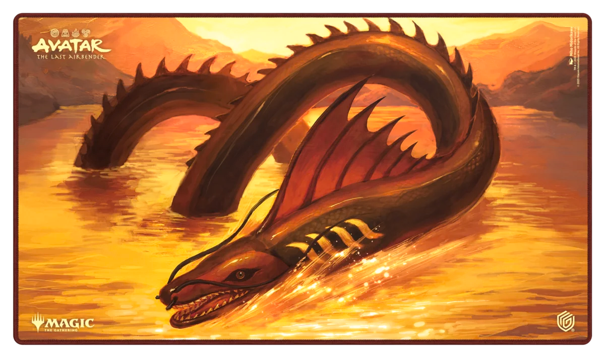 Avatar the Last Airbender Playmat: The Unagi of Kyoshi Island