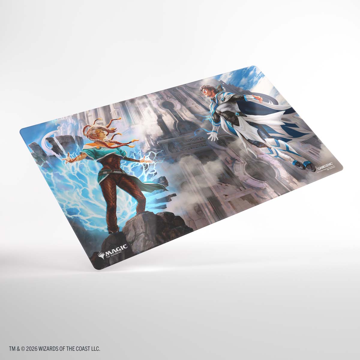 Reality Fracture Playmat - Tam Beleren, Conflicted/Jace, Building Reality (Holofoil)