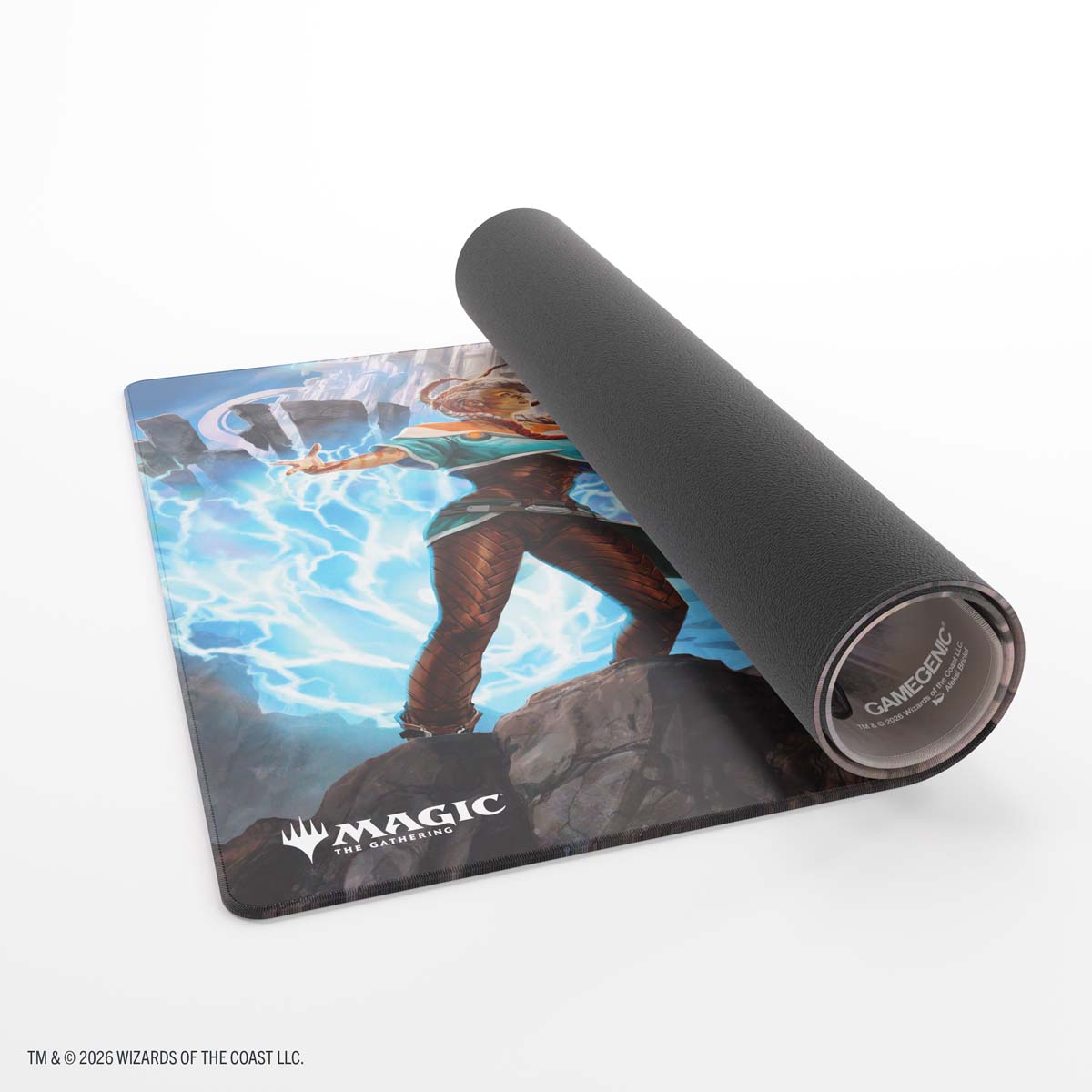 Reality Fracture Playmat - Tam Beleren, Conflicted/Jace, Building Reality (Holofoil)