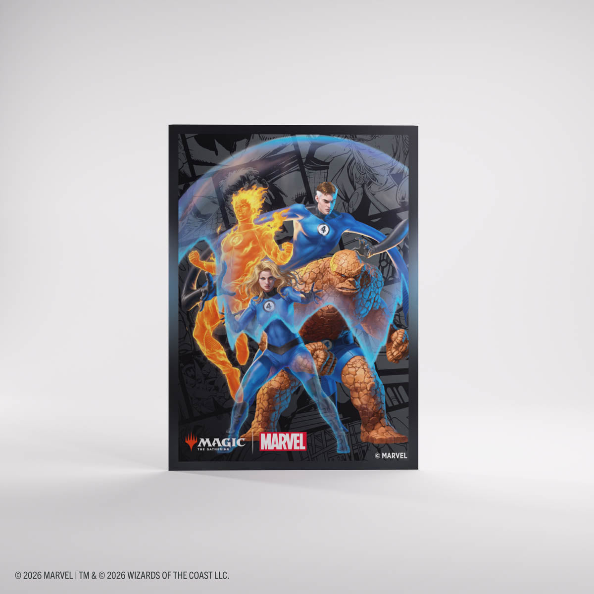 Gamegenic Standard Marvel Super Heroes Art Sleeves: The Fantastic Four (105ct.)