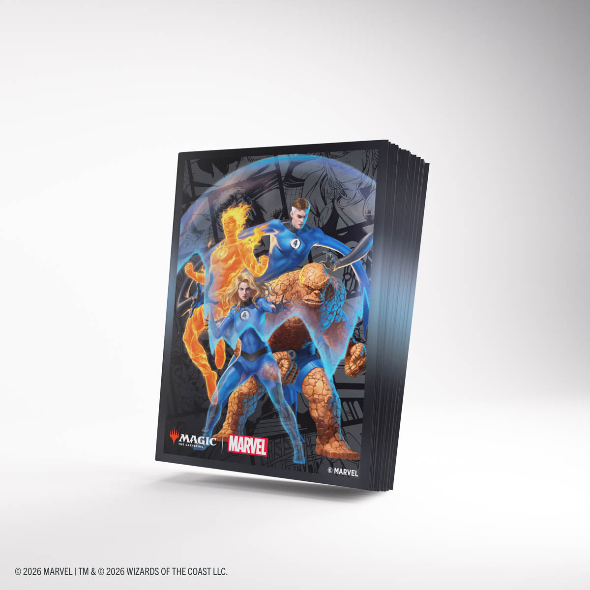 Gamegenic Standard Marvel Super Heroes Art Sleeves: The Fantastic Four (105ct.)