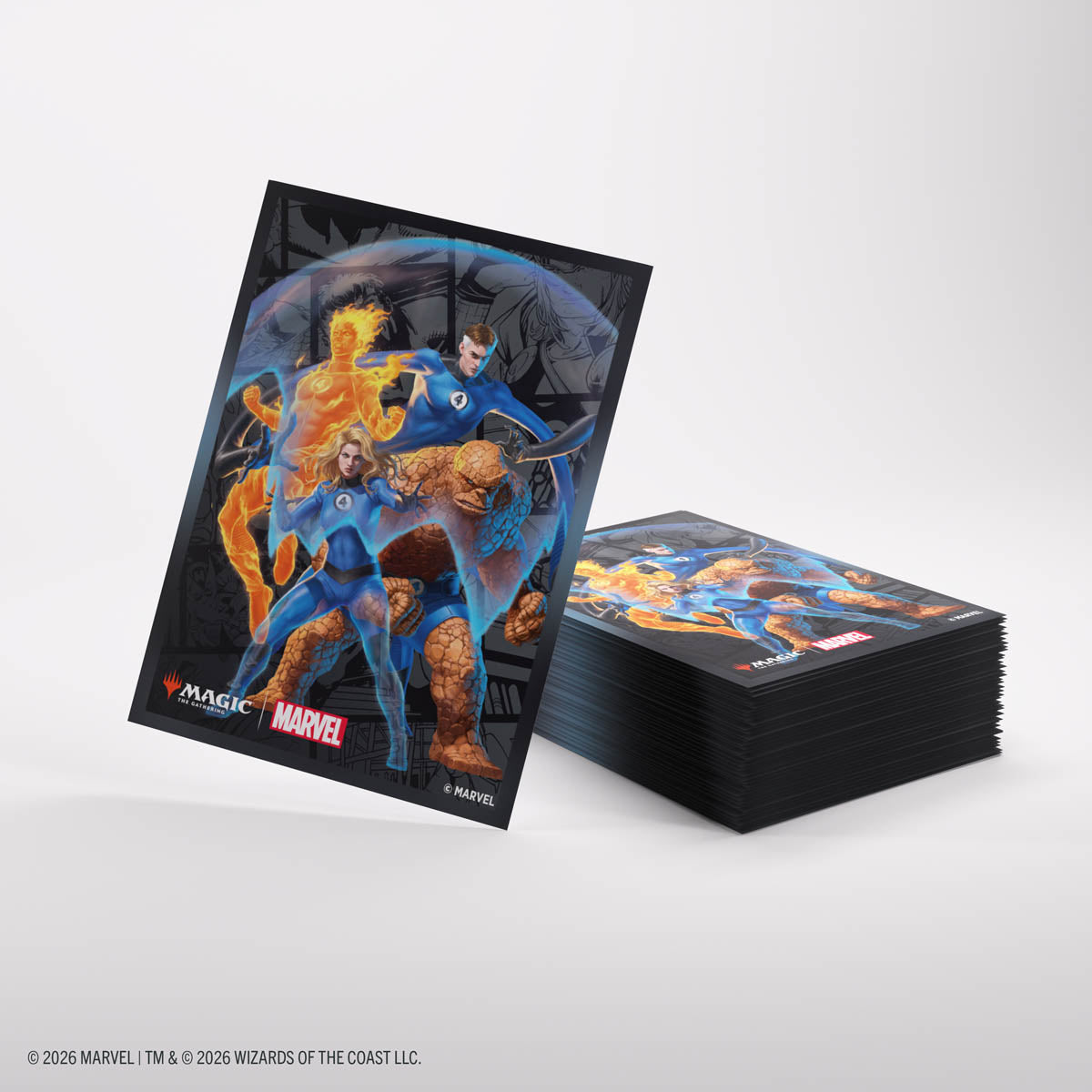 Gamegenic Standard Marvel Super Heroes Art Sleeves: The Fantastic Four (105ct.)