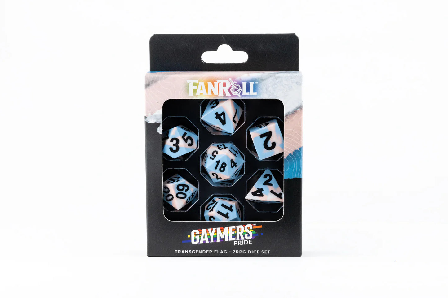 7-Die Set 16mm: Pride - Transgender