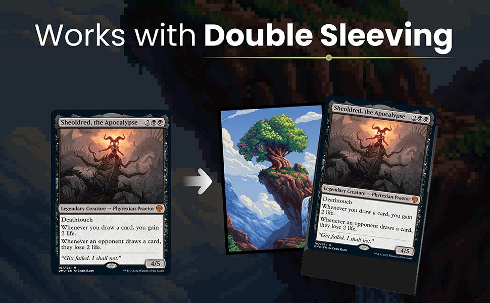 Realm Guard Card Sleeves (Pixel Series) - Tree of Life