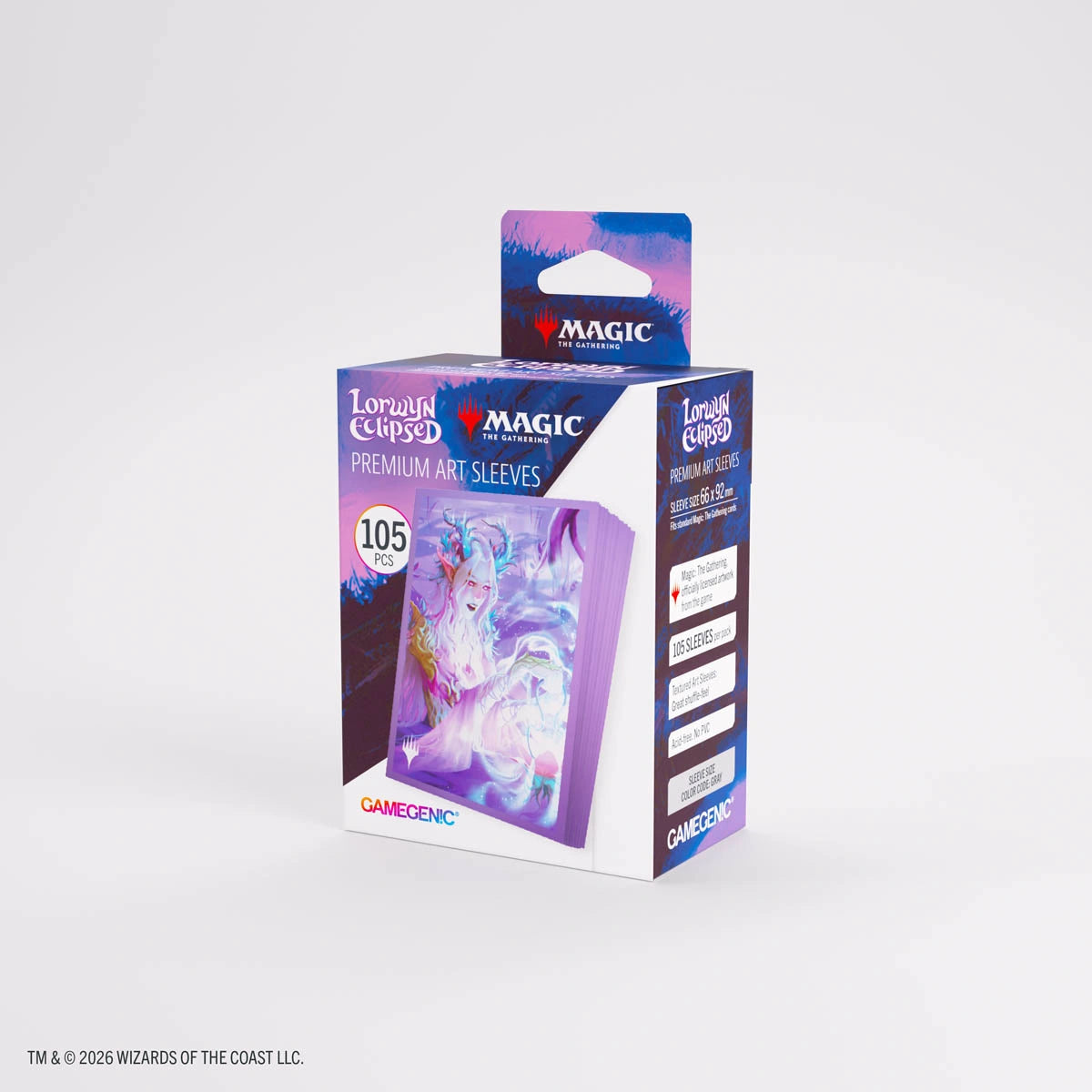 Gamegenic Standard Lorwyn Eclipsed Art Sleeves: Twilight Diviner (105ct.)