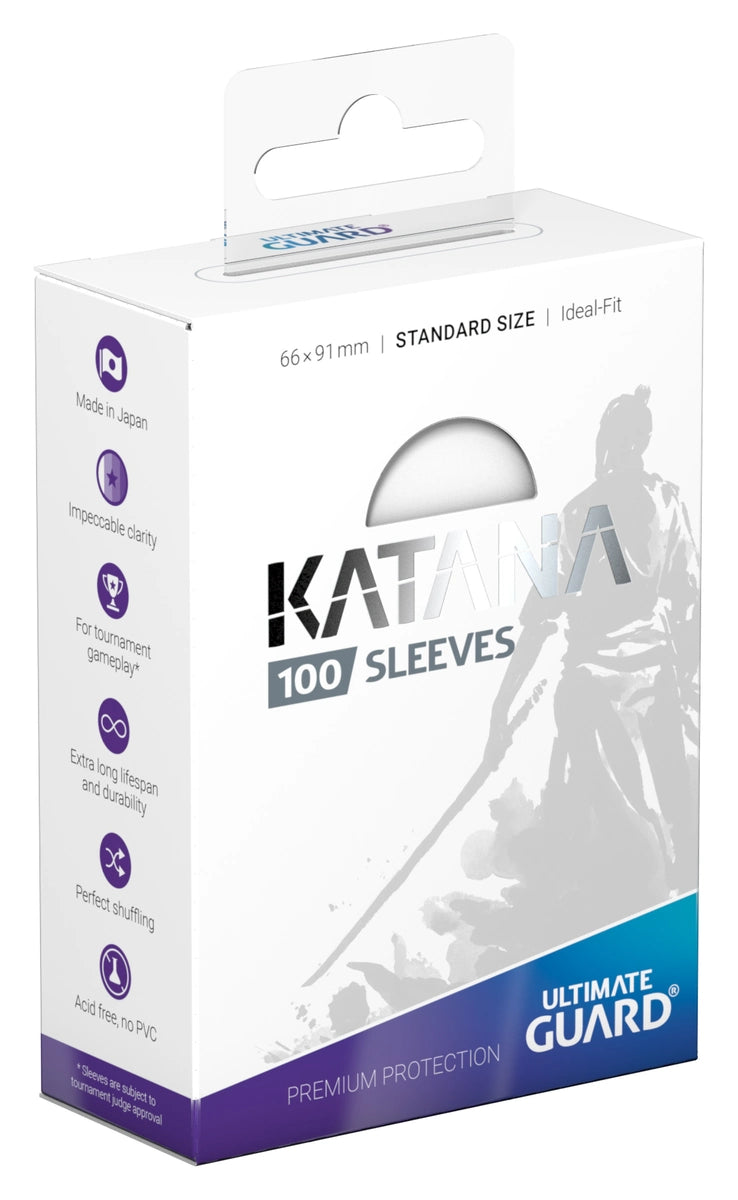 Katana Standard Sleeves: White (100)