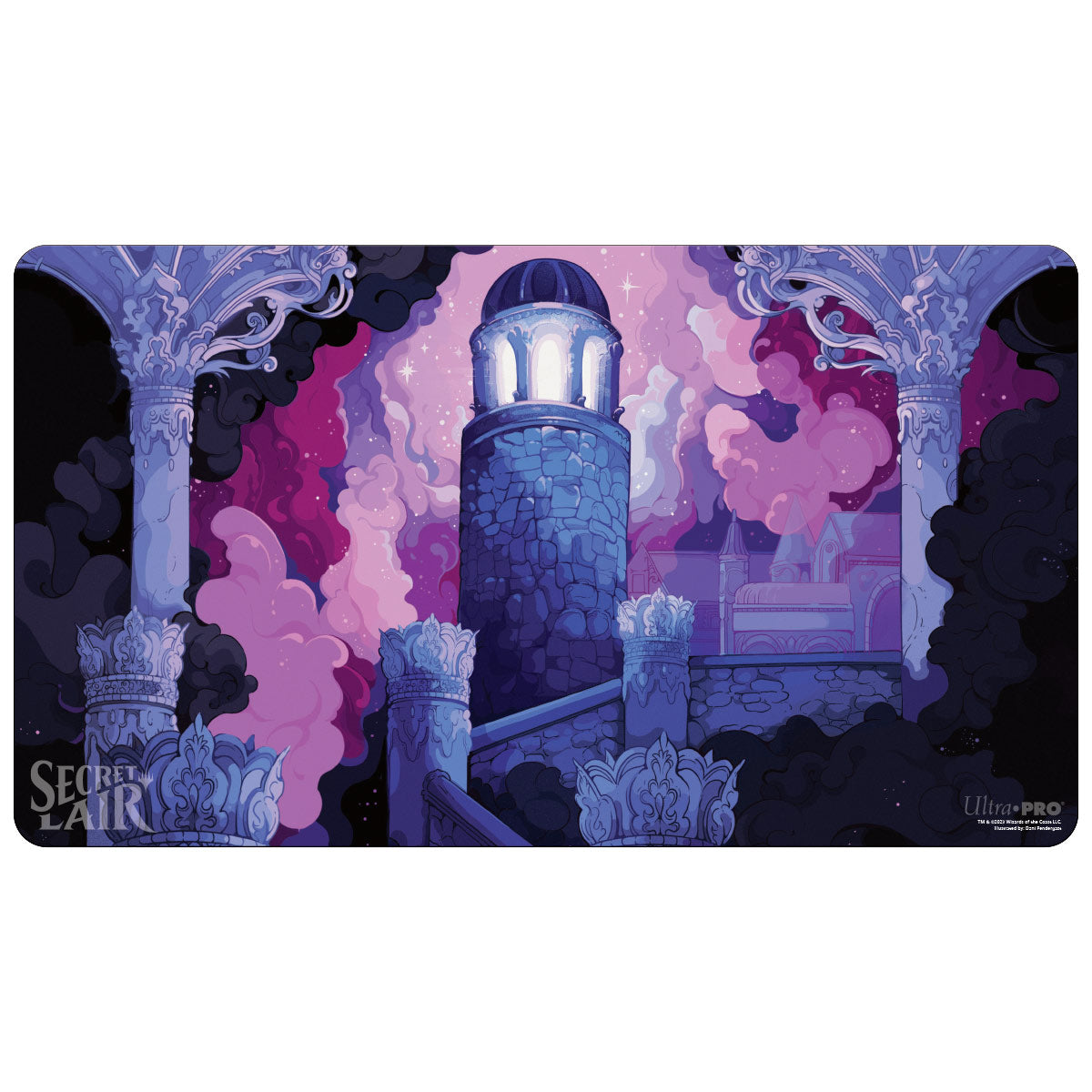 Secret Lair Through the Wormhole Playmats - Command Tower