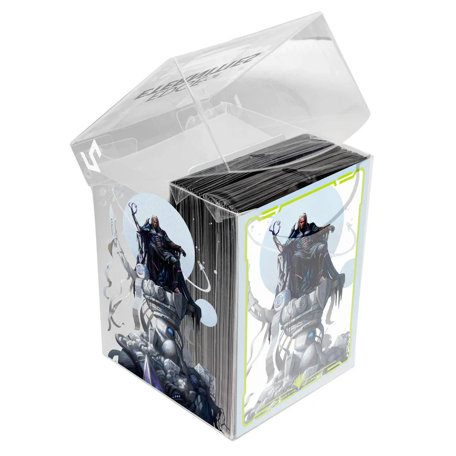 UltraPro MTG Deck Protectors in Clear Box: Edge of Eternities - Tezzeret, Cruel Captain
