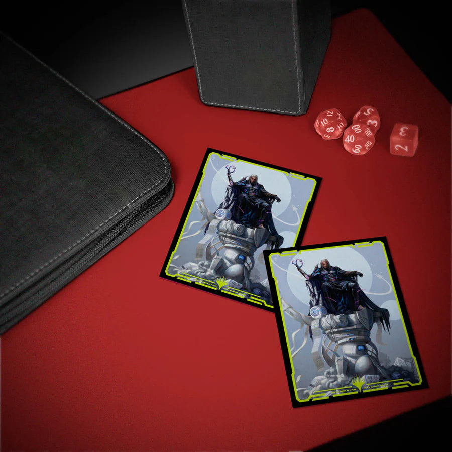 UltraPro MTG Deck Protectors in Clear Box: Edge of Eternities - Tezzeret, Cruel Captain