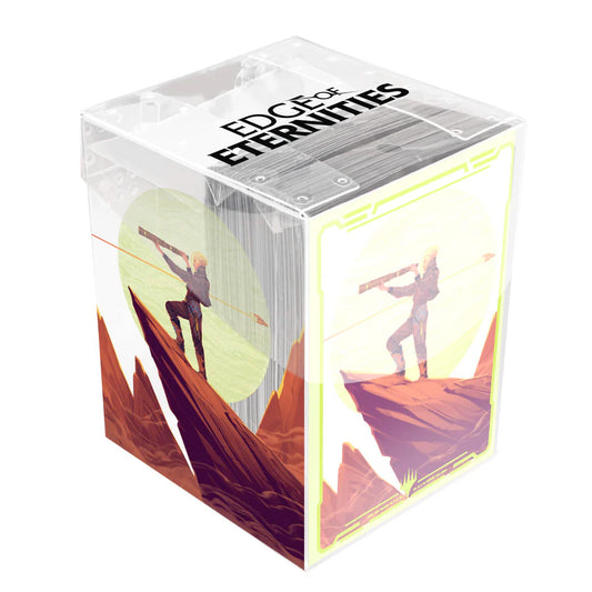 UltraPro MTG Deck Protectors in Clear Box: Edge of Eternities - Sami, Wildcat Captain