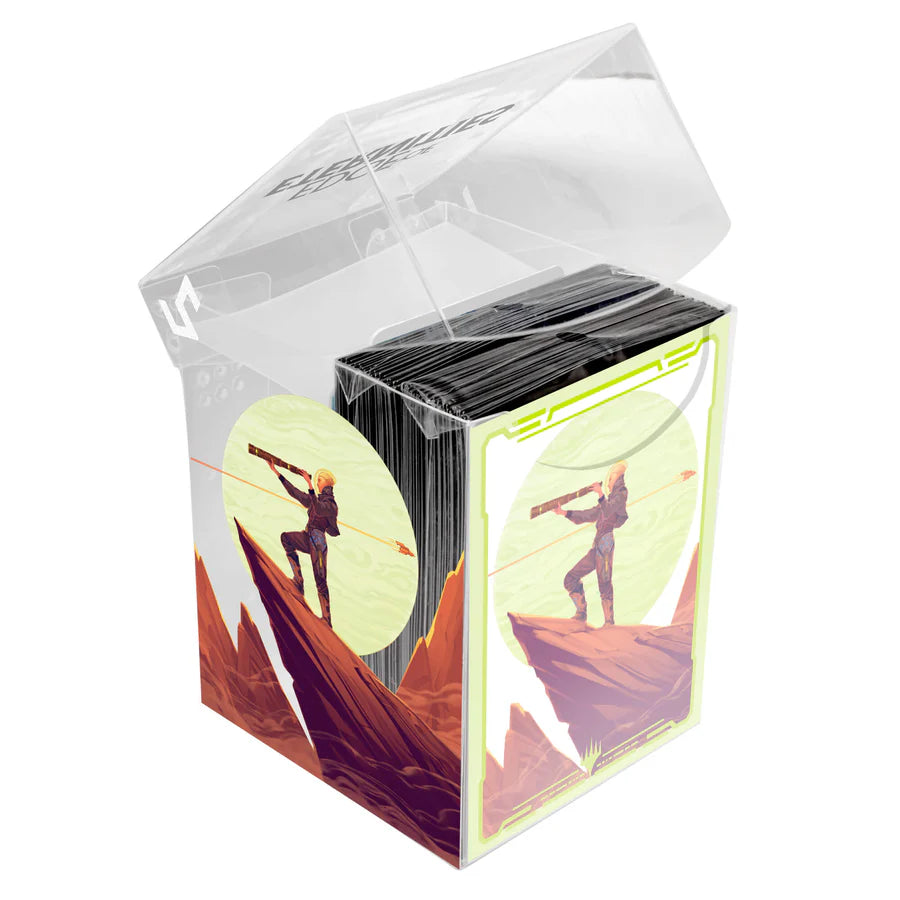 UltraPro MTG Deck Protectors in Clear Box: Edge of Eternities - Sami, Wildcat Captain