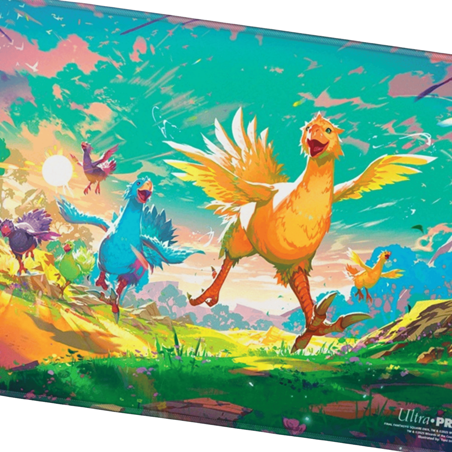 Final Fantasy Playmat - Chocobo Bundle Key Art (Holofoil)