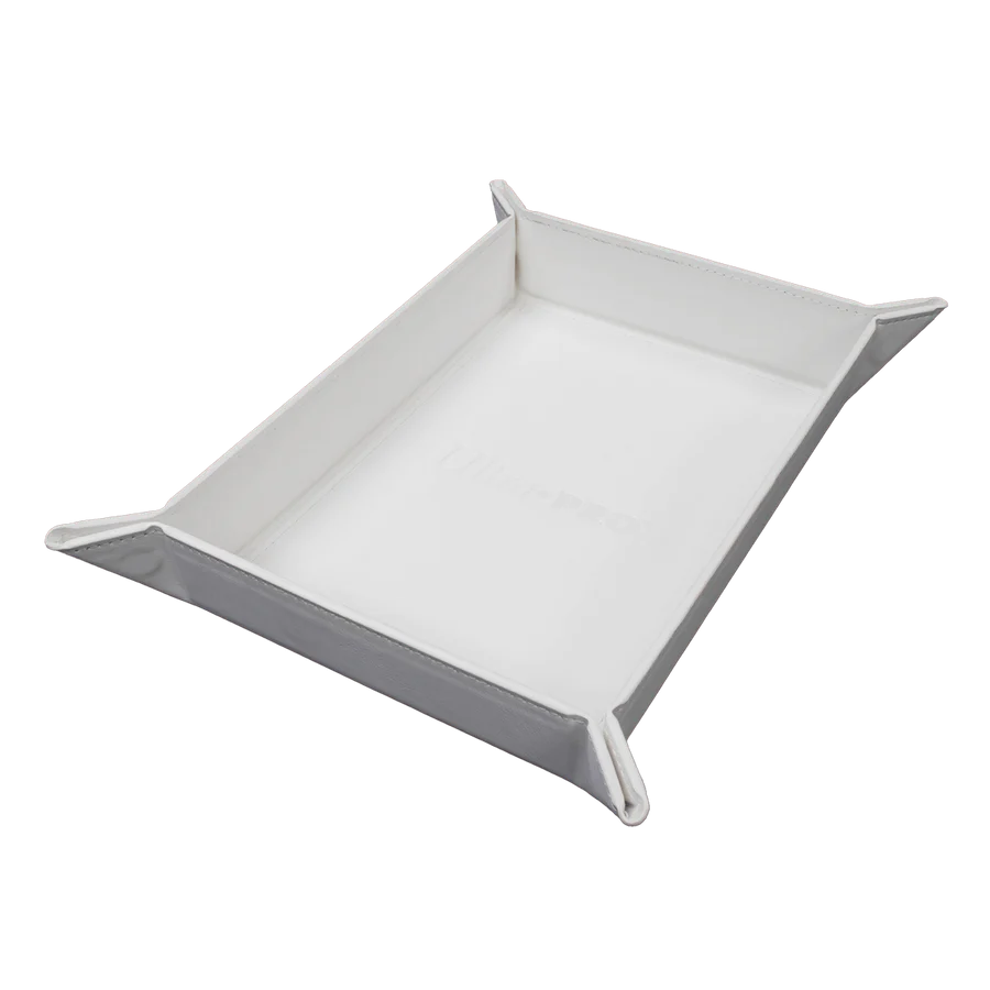 Ultra Pro Dice Tray: Vivid Magnetic Foldable - White
