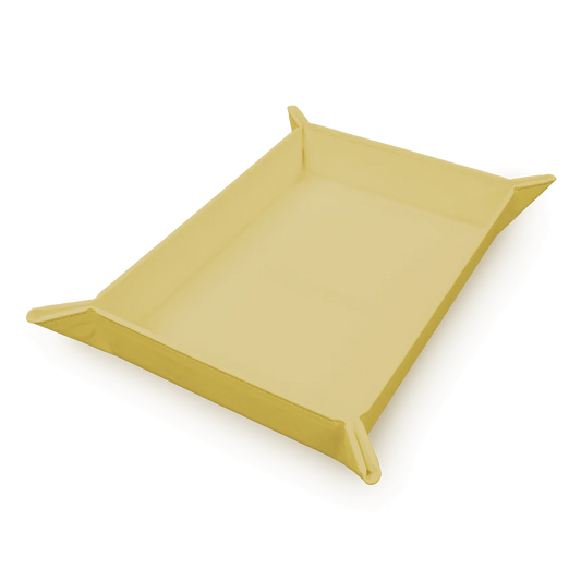 Ultra Pro Dice Tray: Vivid Magnetic Foldable - Yellow