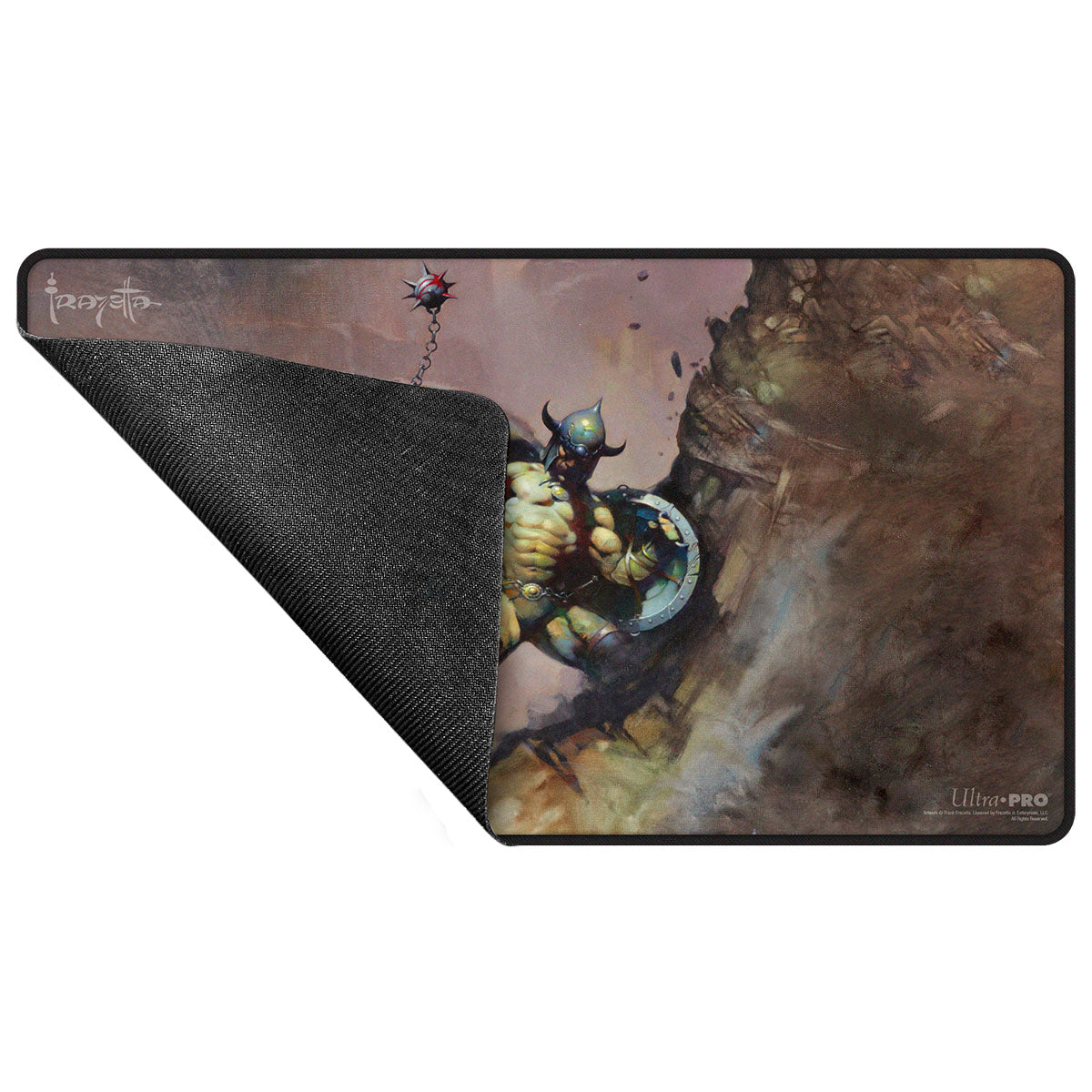 Frank Frazetta Playmat: Warrior w/ Ball and Chain (Stitched)