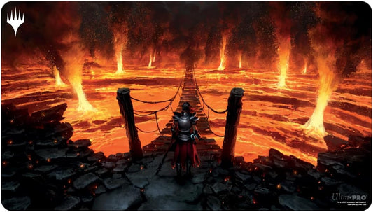 Wilds of Eldraine Playmats - Virtue of Courage (Red)